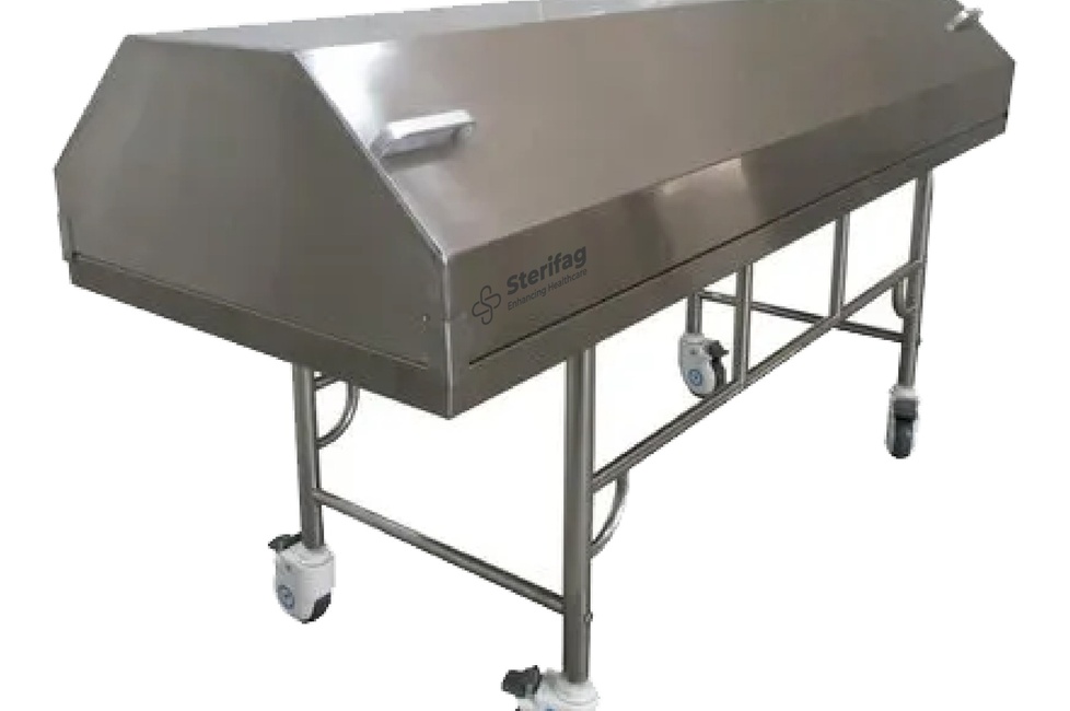 Mortuary Trolley with Cover